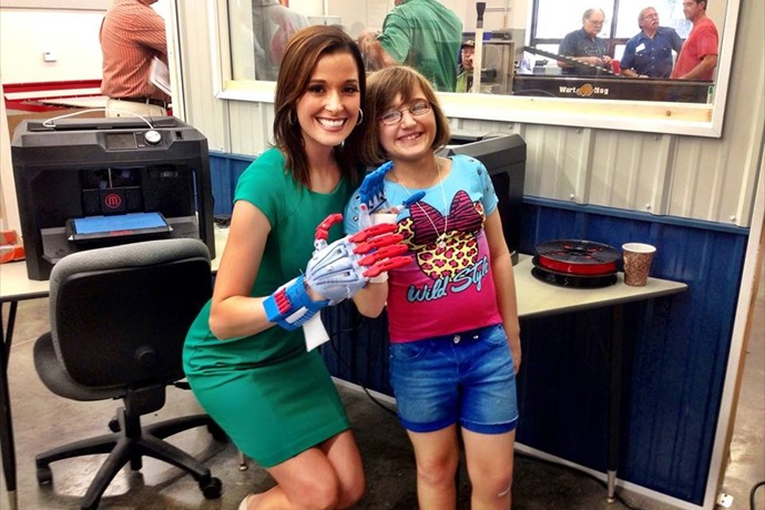 Independence Community College 3D Printing Technology Helps Kansas Girl
