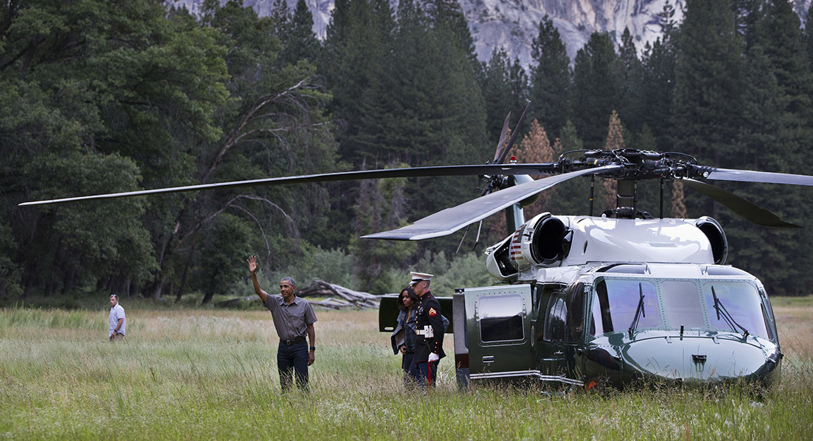 White House To Release Virtual Reality Video Of Obamas' Yosemite Trip