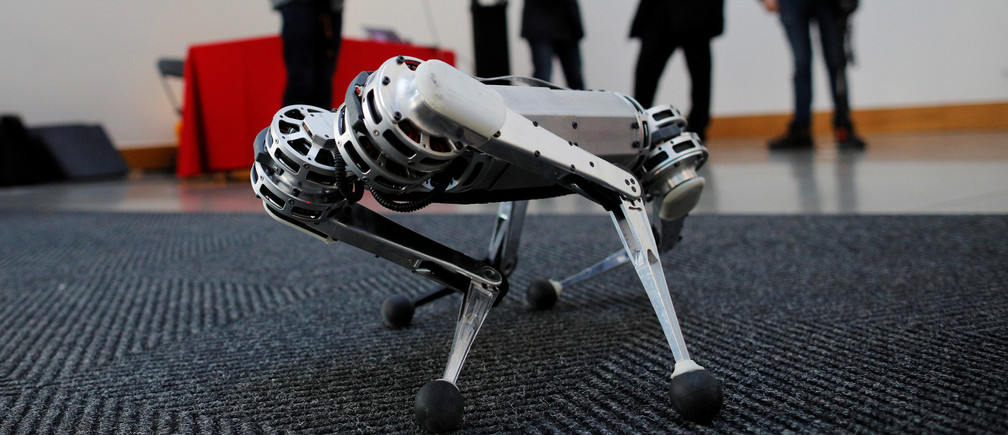 This Robot Army Can Run, Jump, Duck and Even Backflip